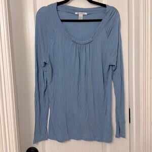 Kenneth Cole New York blue long sleeve top size XL